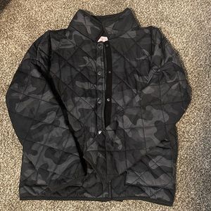 pink Lily Camo Quilted Jacket